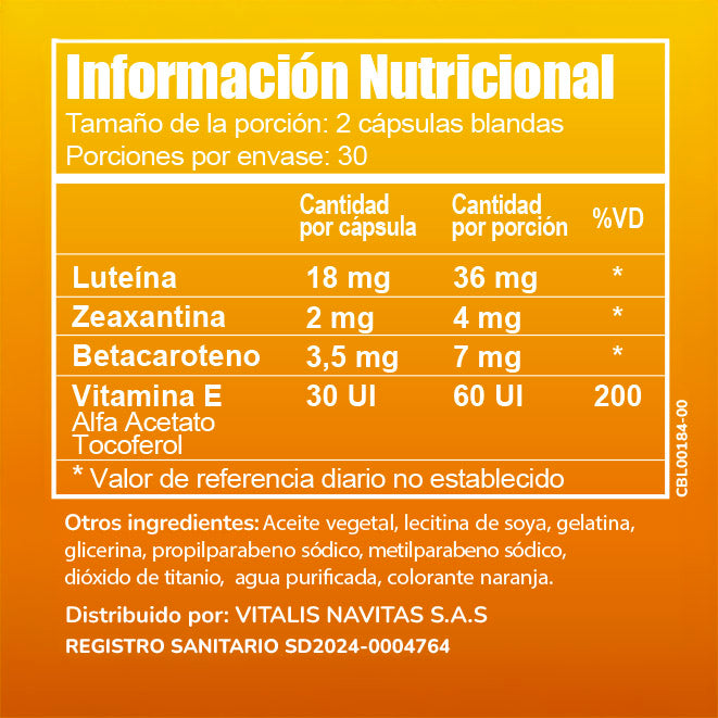 Información nutricional