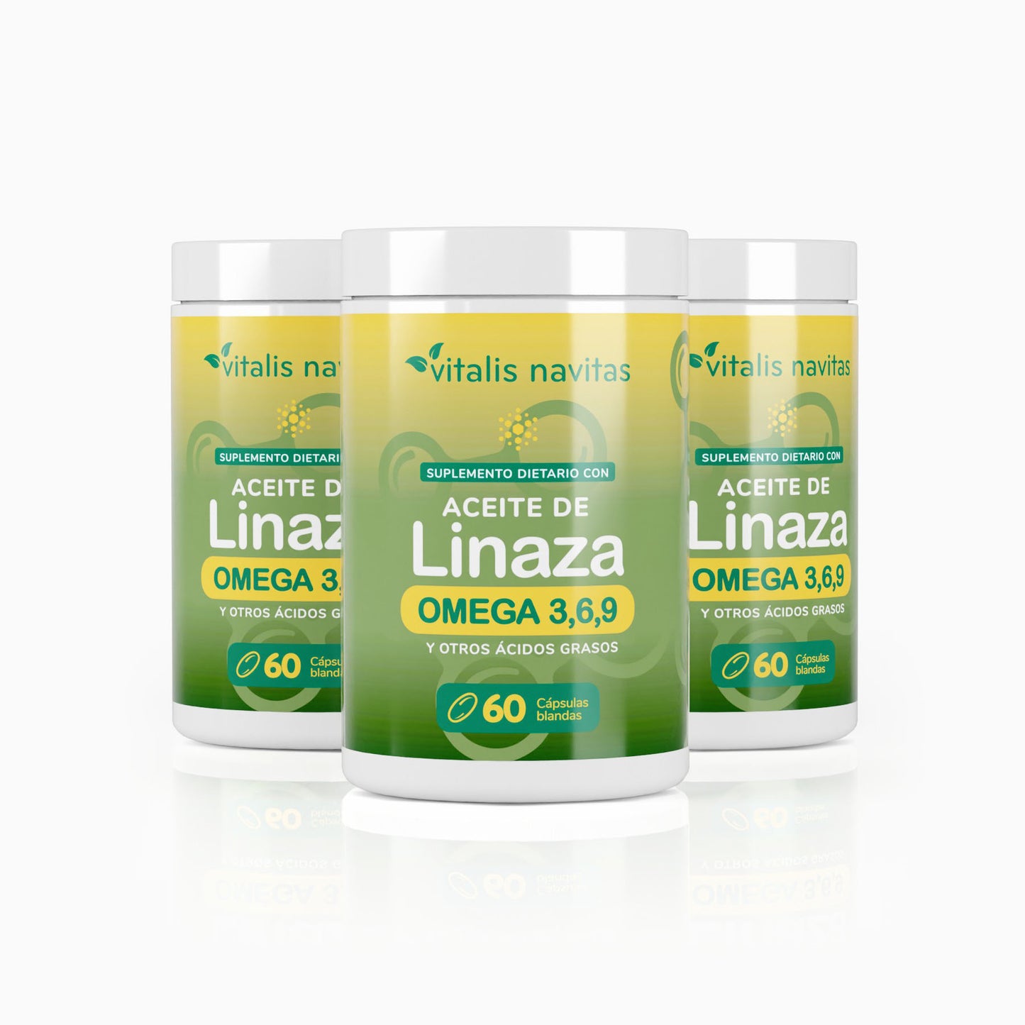 Aceite de Linaza + Omega 3, 6, 9