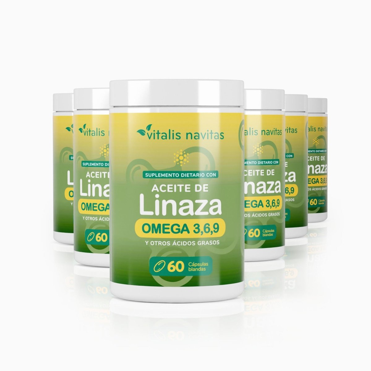 Aceite de Linaza + Omega 3, 6, 9