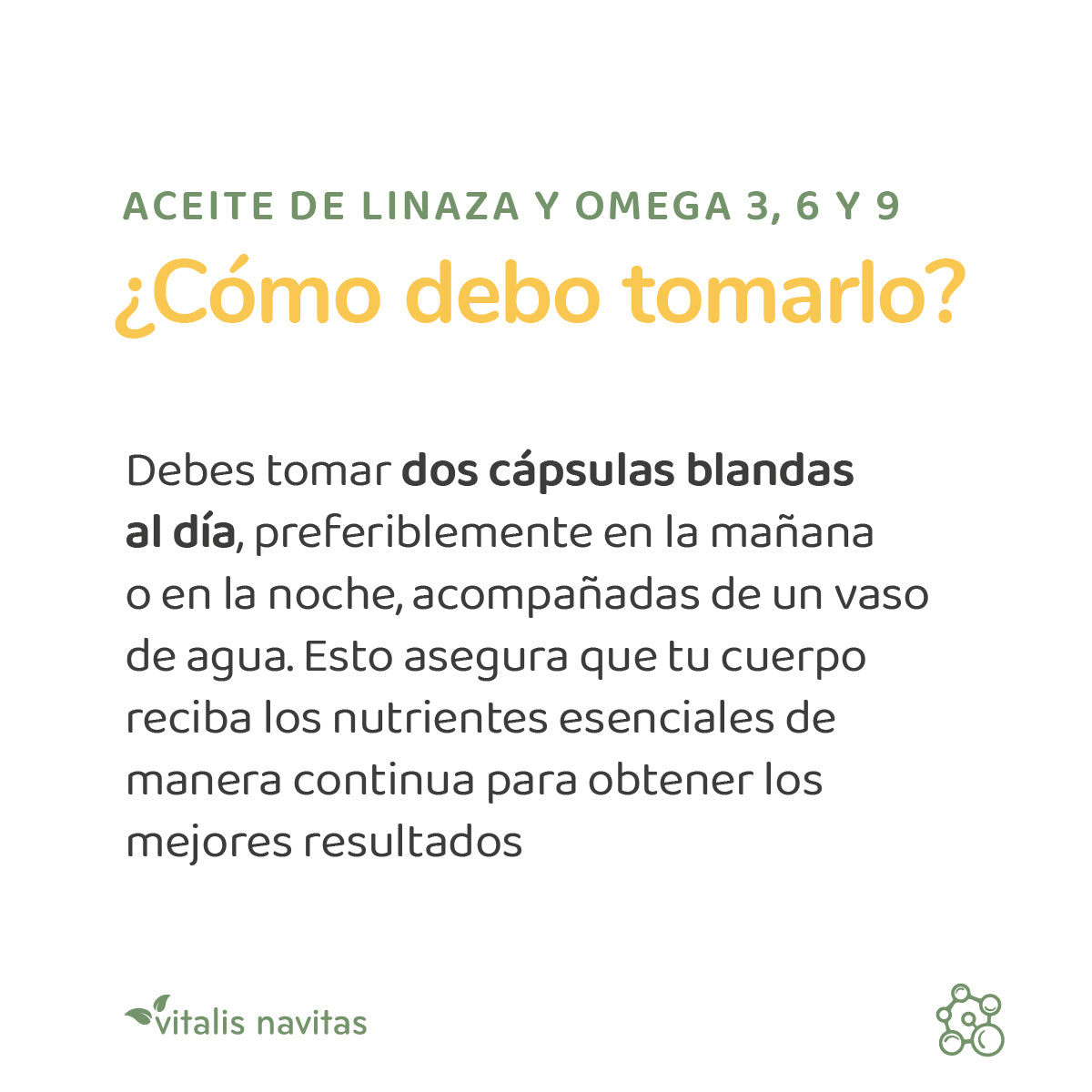 Aceite de Linaza + Omega 3, 6, 9