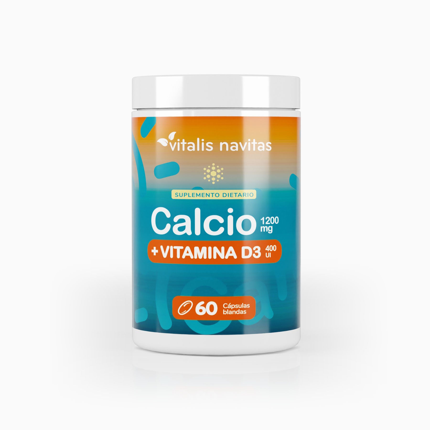 Plan 30 días Calcio y Vitamina D3 Vitalis Navitas