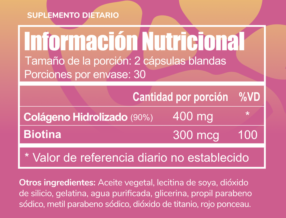 Información nutricional